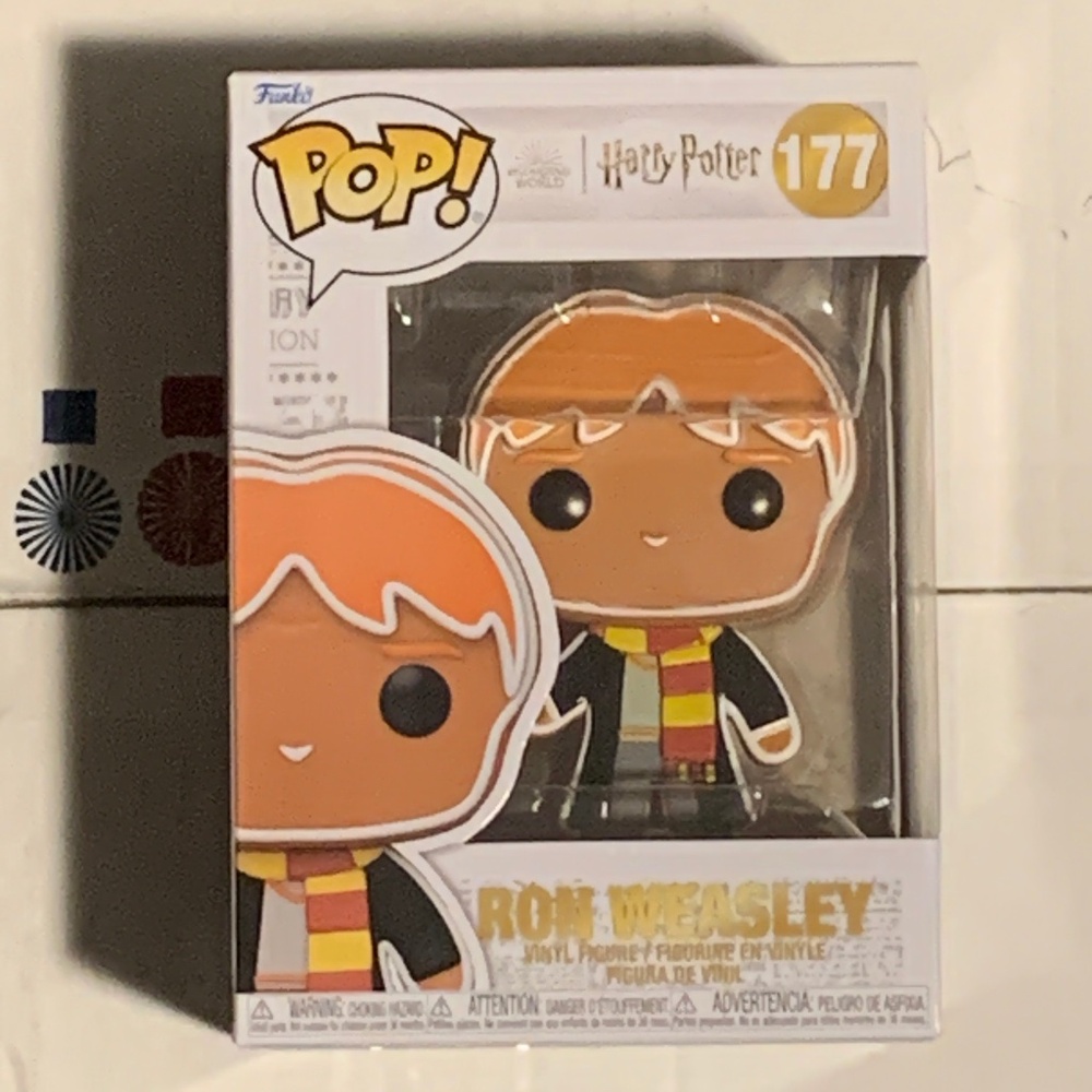 Funko pop Ron Weasley gingerbread (NWT)